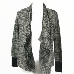 EUC JANET CHUNG WATERFALL OPEN FRONT CARDIGAN/SHRUG SZ. S